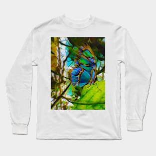 The Hues of a Butterfly Long Sleeve T-Shirt